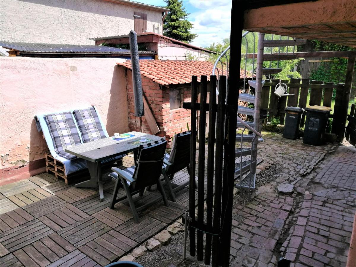 Oldisleben Familienfreundliches Ferienhaus Mit 3 Schlafzimmern מראה חיצוני תמונה